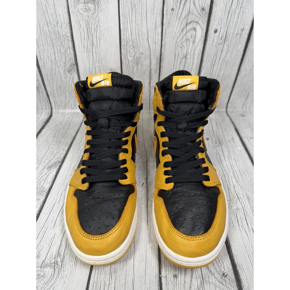 Nike Air Jordan 1 Retro High OG Pollen Black Yellow 555088-701 Size 11